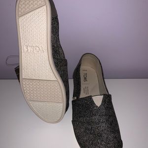 TOMS classic slip-ons.
